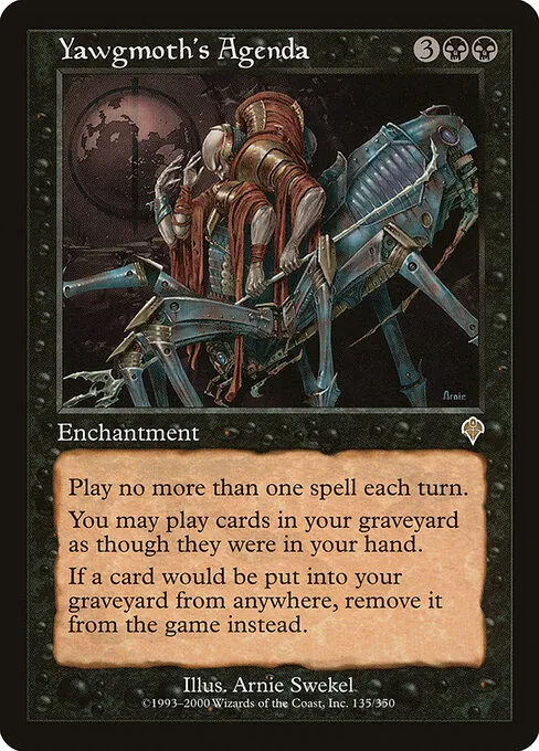 Yawgmoth's Agenda 135/350