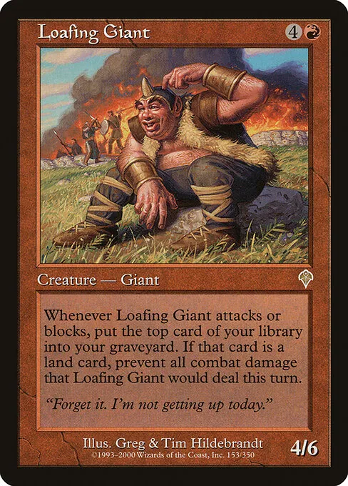 Loafing Giant 153/350