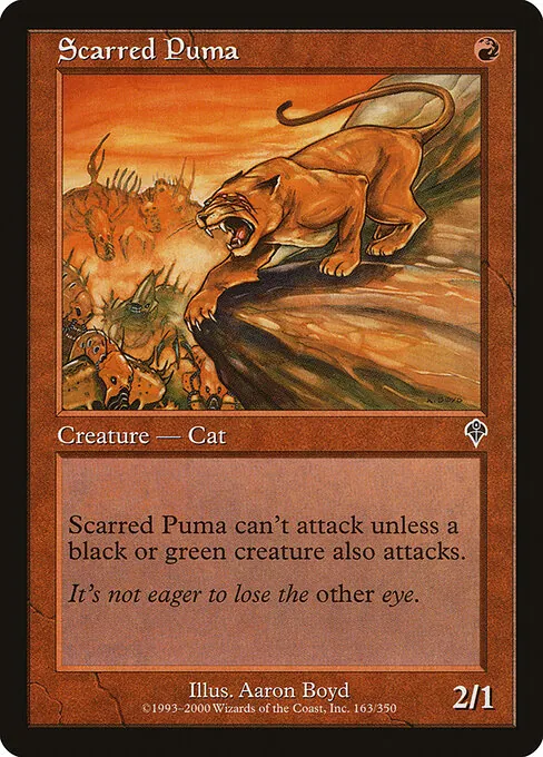 Scarred Puma 163/350