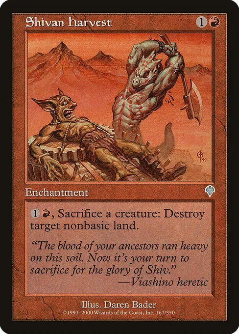 Shivan Harvest 167/350