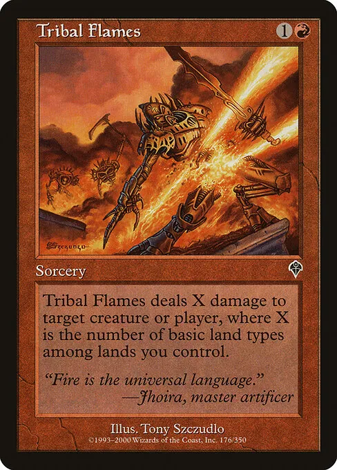 Tribal Flames 176/350