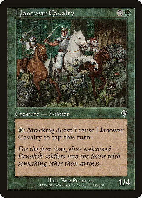 Llanowar Cavalry 195/350