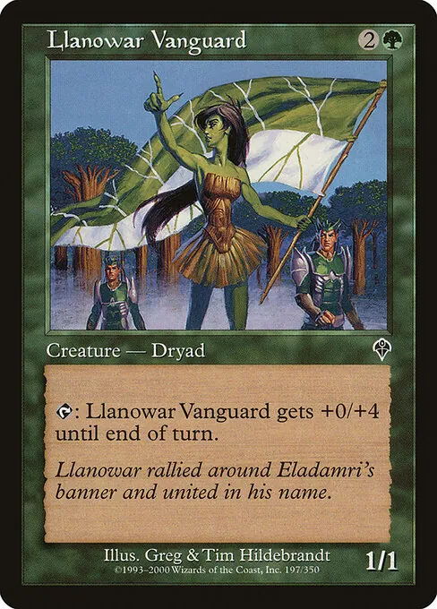 Llanowar Vanguard 197/350