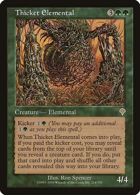 Thicket Elemental 214/350