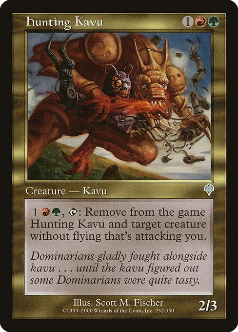 Hunting Kavu 252/350