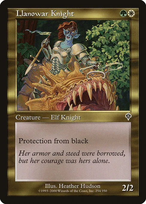 Llanowar Knight 254/350
