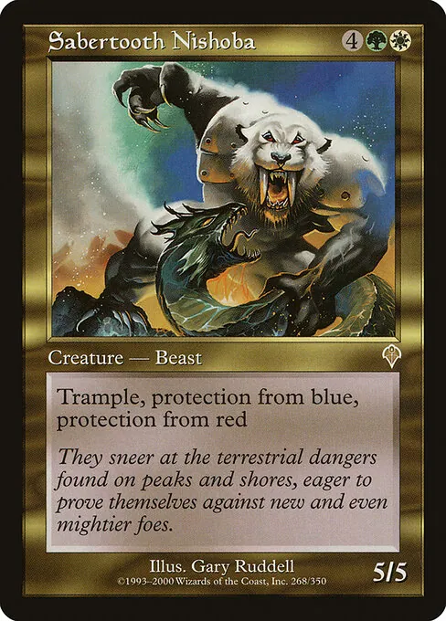 Sabertooth Nishoba 268/350