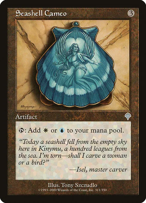 Seashell Cameo 311/350