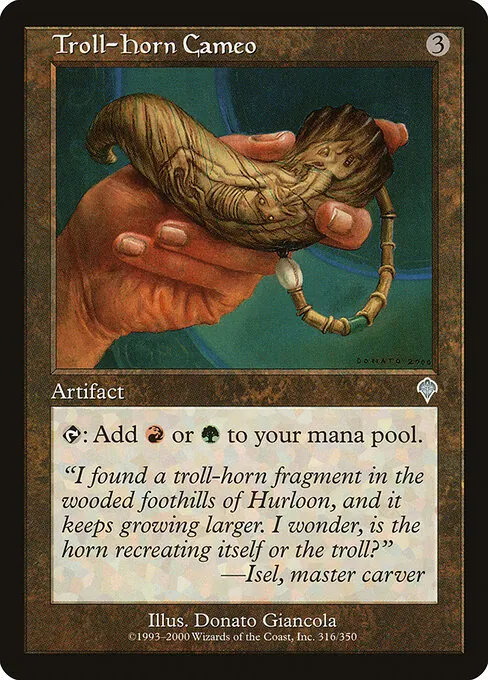 Troll-Horn Cameo 316/350