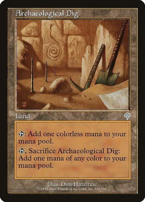 Archaeological Dig 320/350