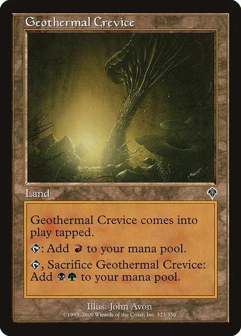 Geothermal Crevice 323/350