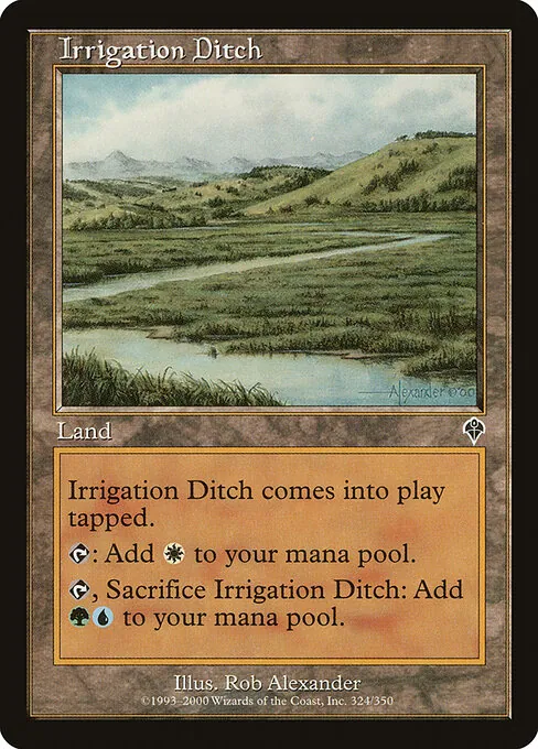 Irrigation Ditch 324/350
