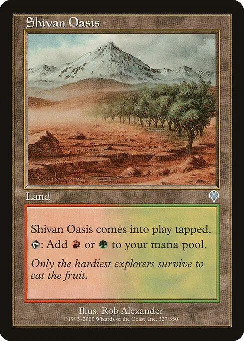 Shivan Oasis 327/350