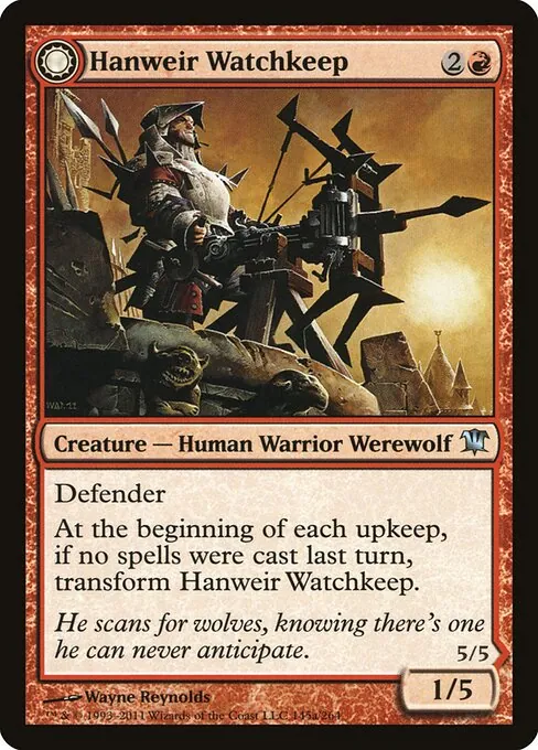 Hanweir Watchkeep // Bane of Hanweir 145/264
