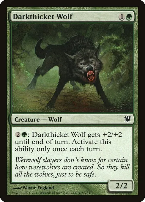 Darkthicket Wolf 175/264