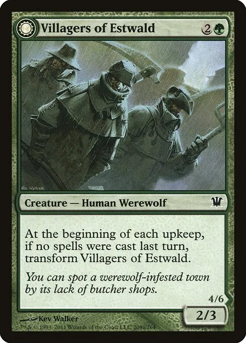 Villagers of Estwald // Howlpack of Estwald 209/264