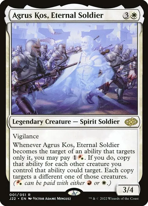 Agrus Kos, Eternal Soldier 001/051