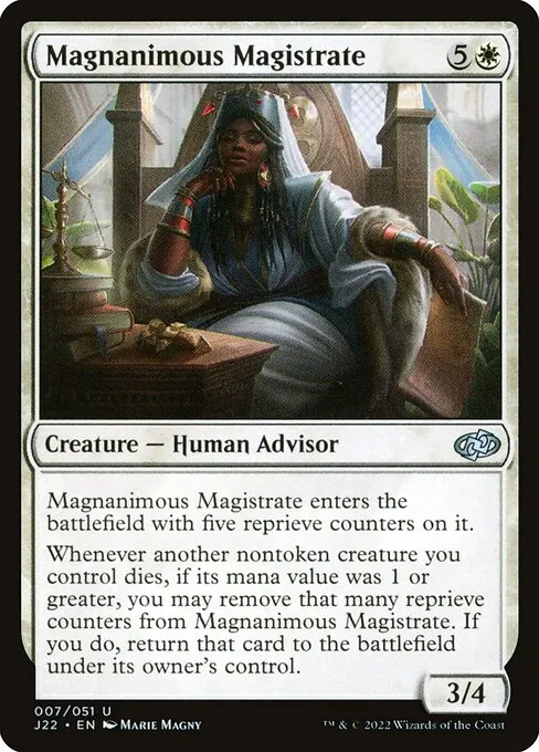 Magnanimous Magistrate 007/051