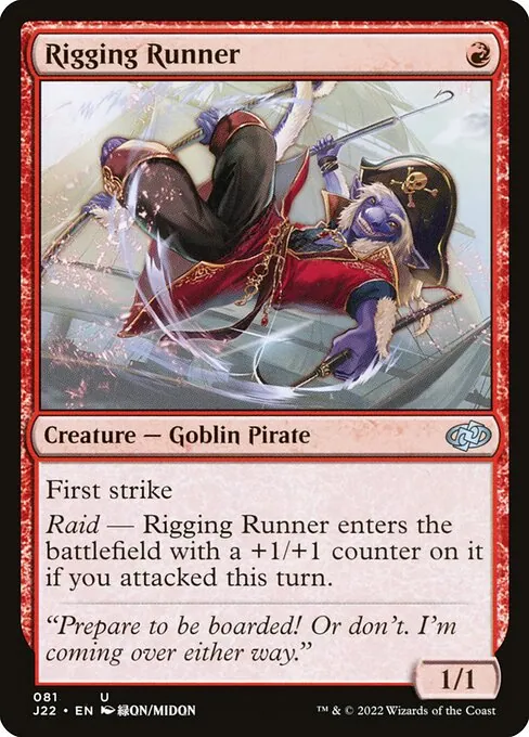 Rigging Runner 081/051