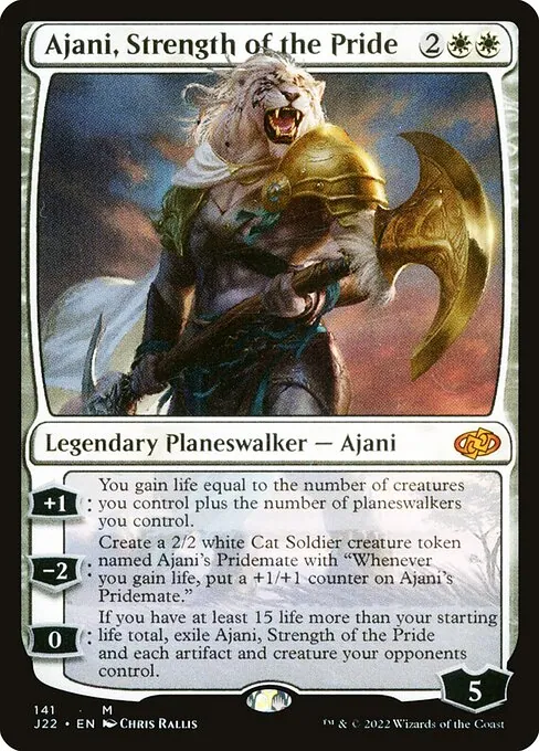 Ajani, Strength of the Pride 141/051