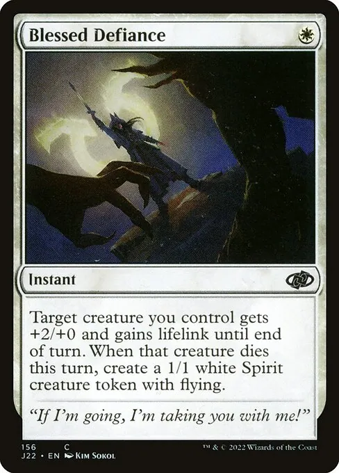 Blessed Defiance 156/051