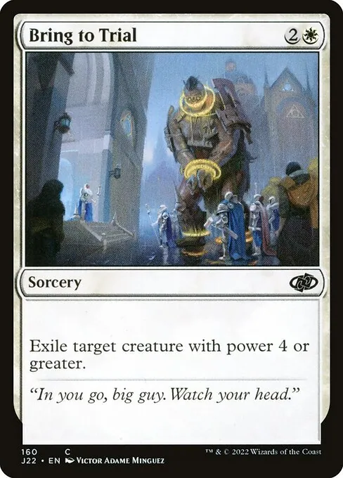 Bring to Trial 160/051