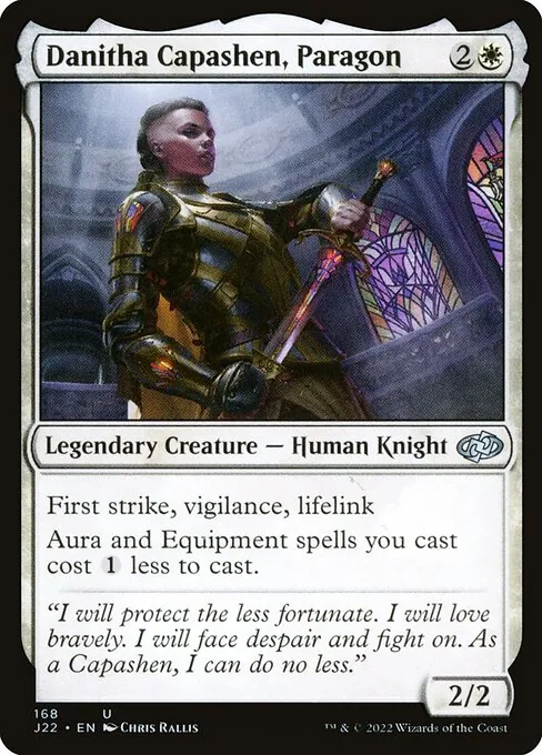 Danitha Capashen, Paragon 168/051