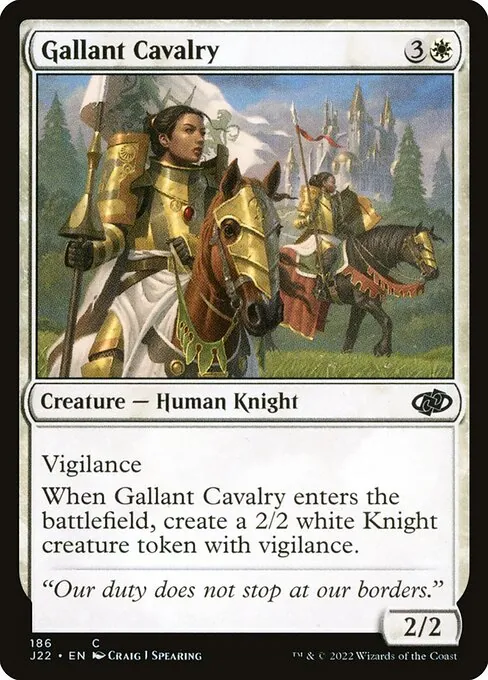 Gallant Cavalry 186/051