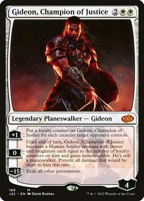 Gideon, Champion of Justice 189/051