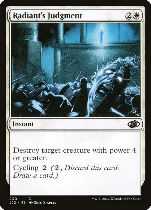Radiant's Judgment 230/051