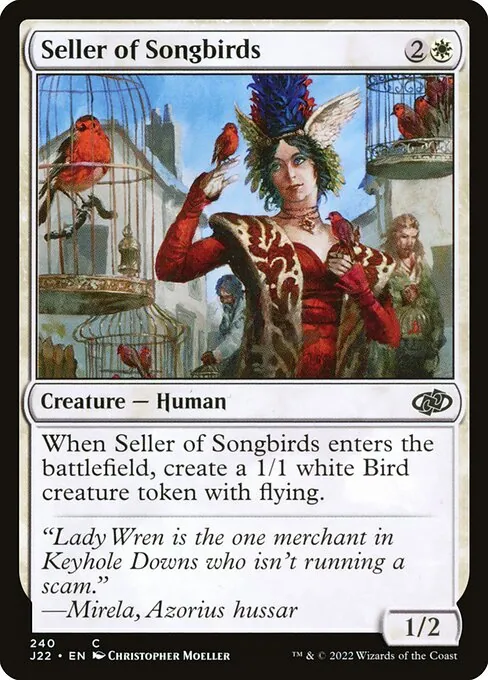 Seller of Songbirds 240/051