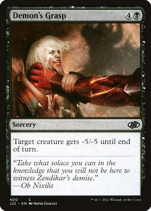 Demon's Grasp 400/051