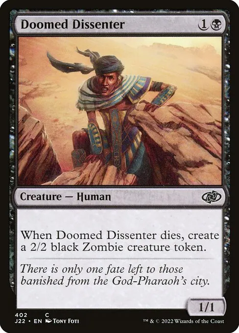 Doomed Dissenter 402/051