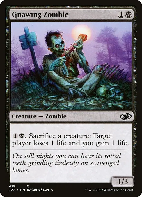 Gnawing Zombie 419/051