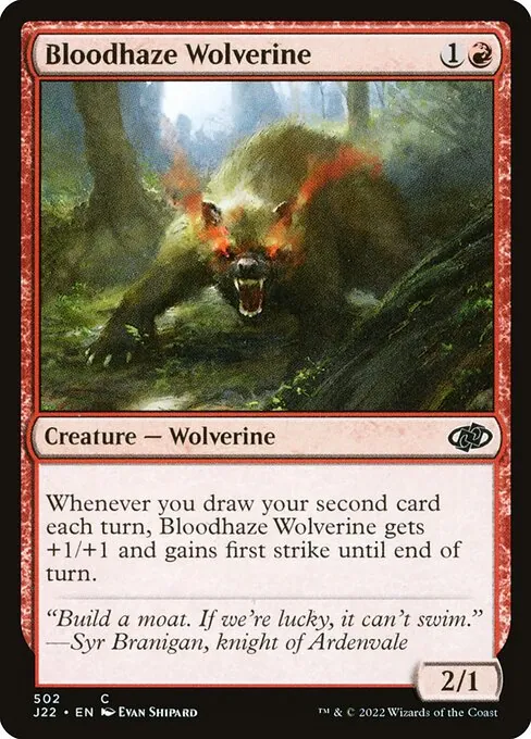 Bloodhaze Wolverine 502/051