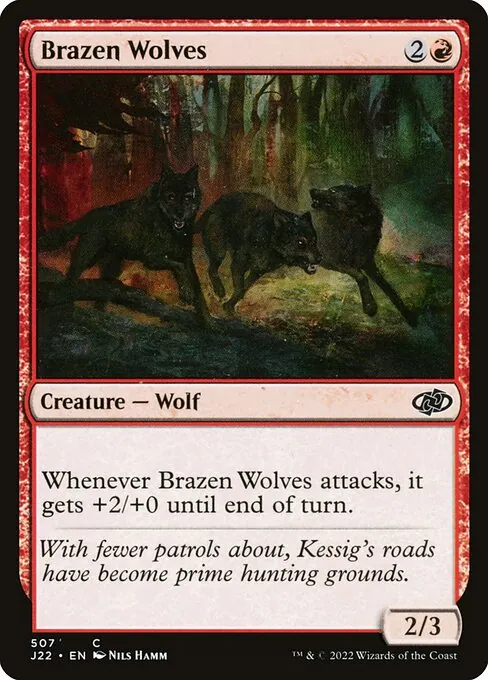 Brazen Wolves 507/051