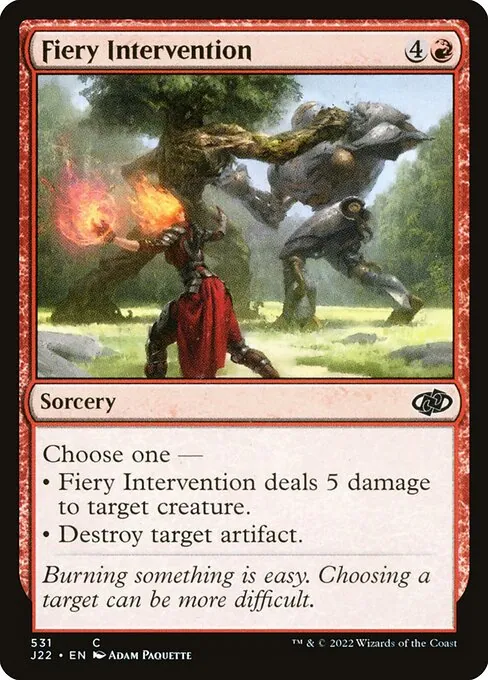 Fiery Intervention 531/051