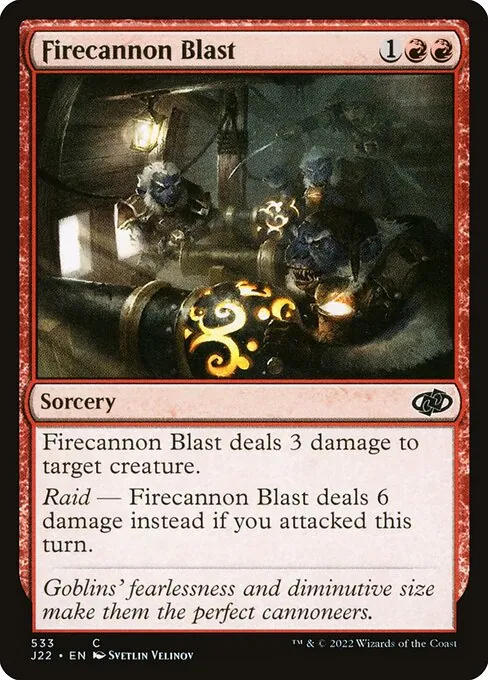 Firecannon Blast 533/051