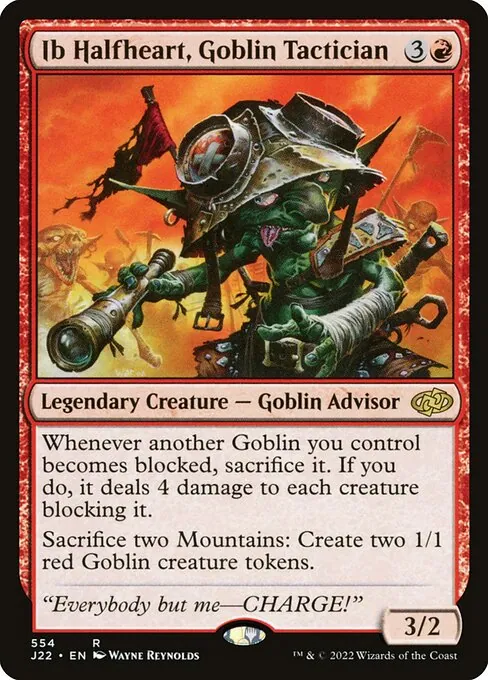Ib Halfheart, Goblin Tactician 554/051