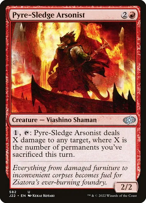 Pyre-Sledge Arsonist 582/051
