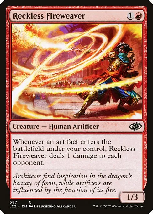 Reckless Fireweaver 587/051