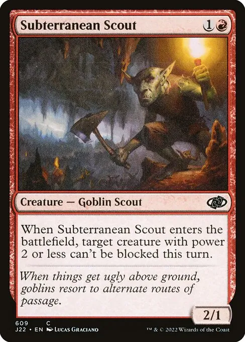 Subterranean Scout 609/051