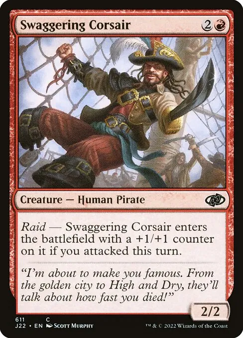 Swaggering Corsair 611/051