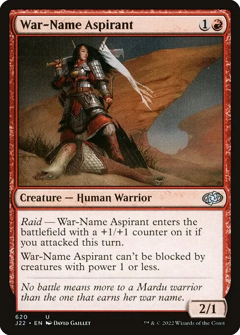 War-Name Aspirant 620/051
