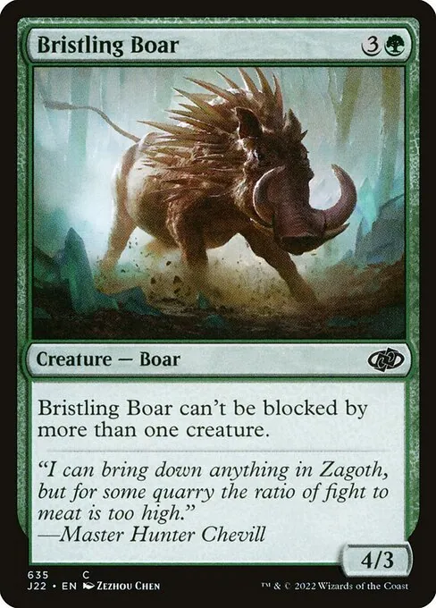 Bristling Boar 635/051