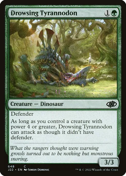 Drowsing Tyrannodon 648/051