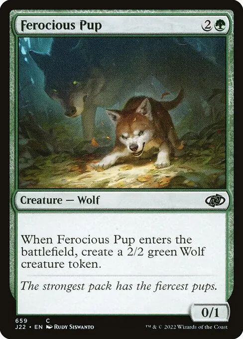 Ferocious Pup 659/051