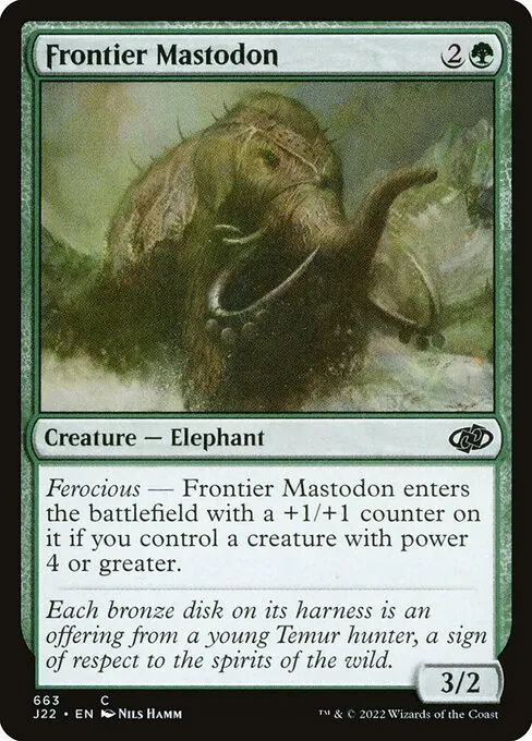 Frontier Mastodon 663/051