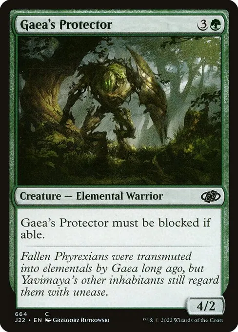 Gaea's Protector 664/051