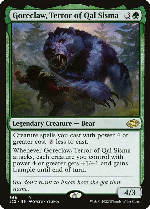 Goreclaw, Terror of Qal Sisma 668/051